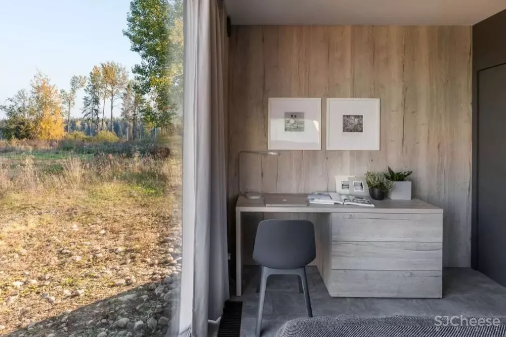 一对夫妇,羡煞旁人的森林住宅