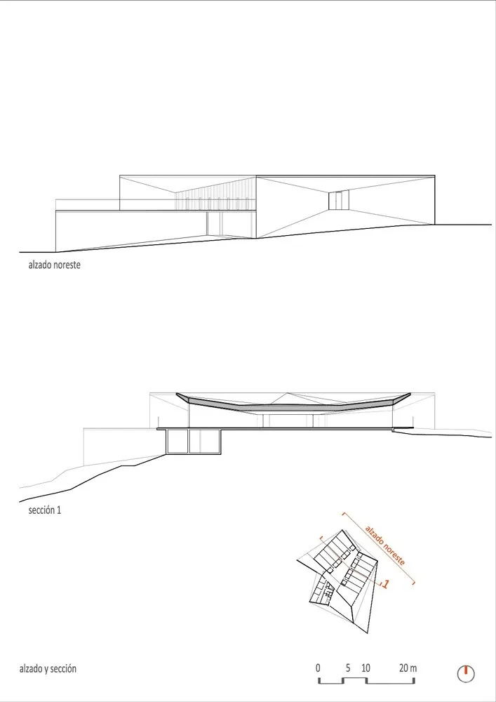 Taller Basico de Arquitectura | 空心岩石的结构建筑 首