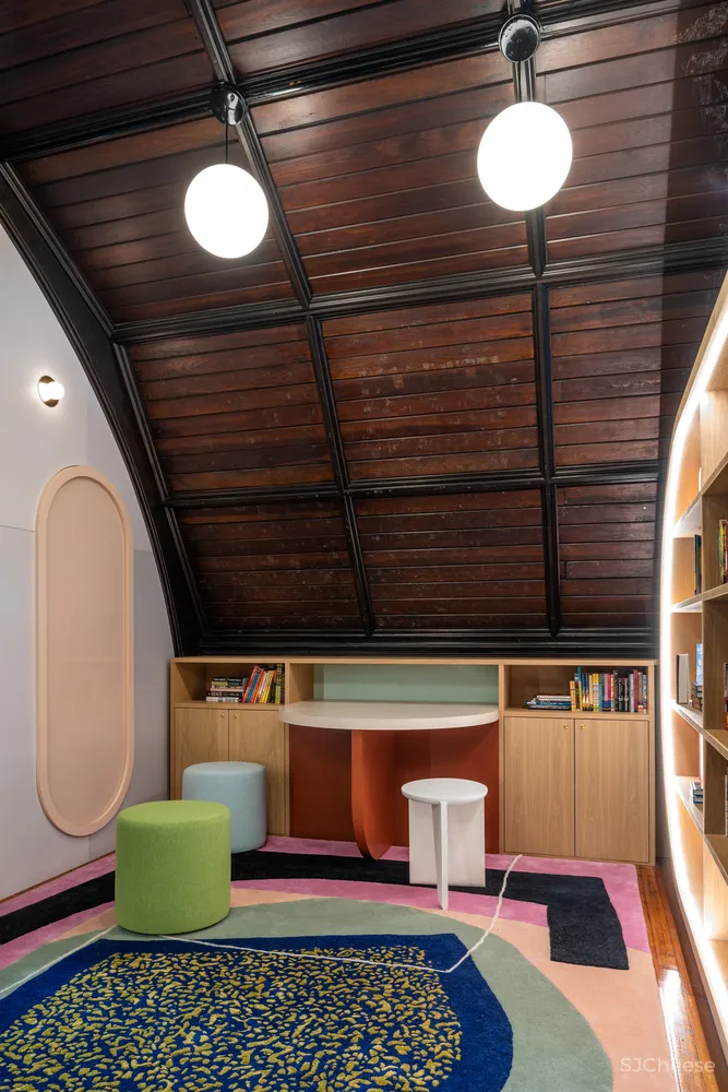 Children’s Library at Concourse House Michael K. Chen Architecture