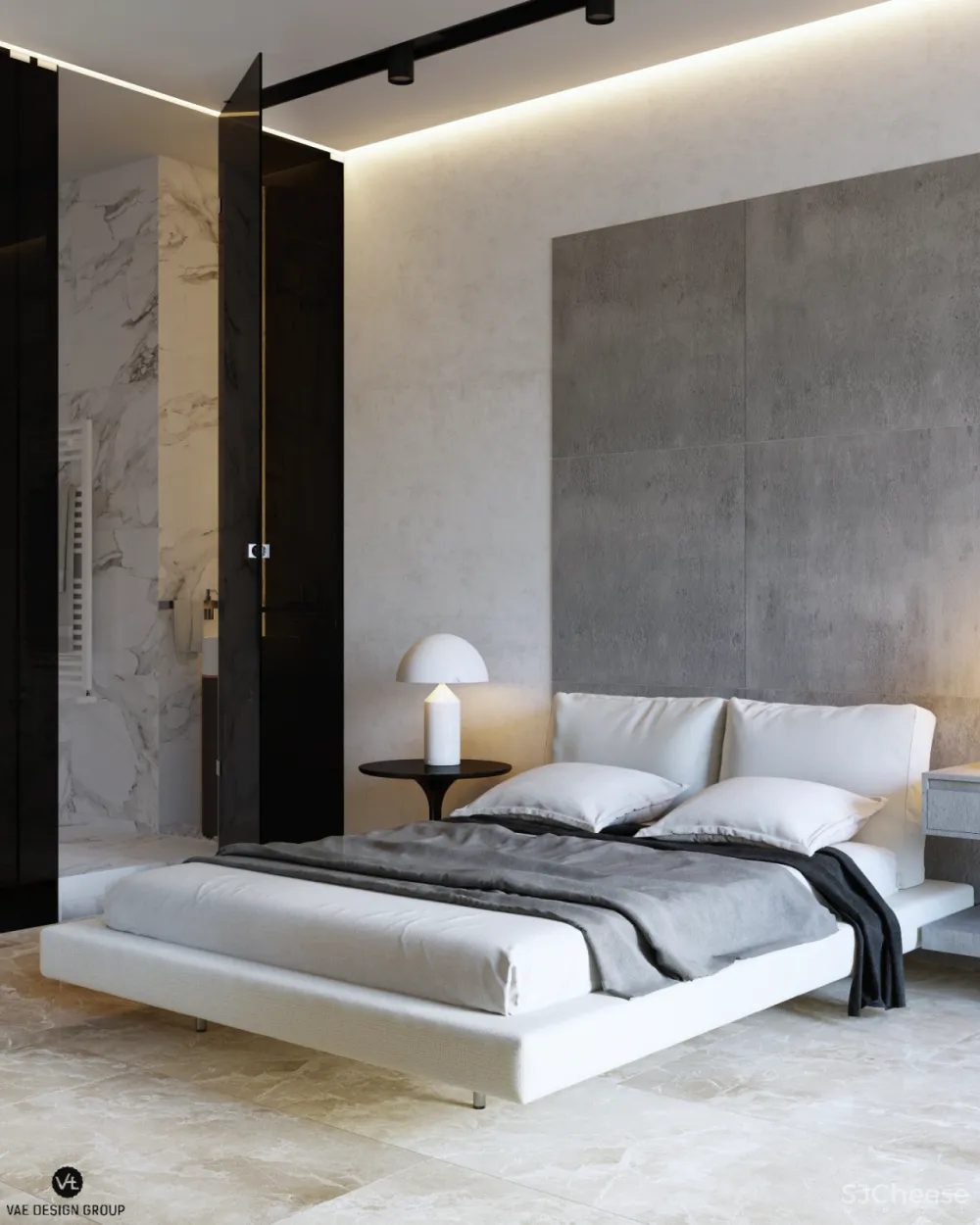 秘密立方体，57m²巴统简约公寓 | Eugene Varkovich