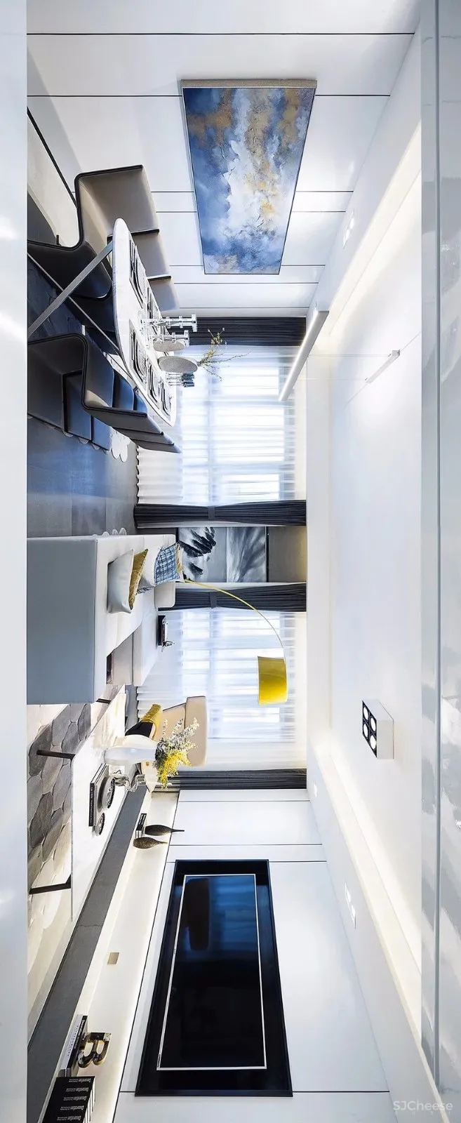 融汇中西的当代美学设计售楼中心设计方案&高清摄影 首