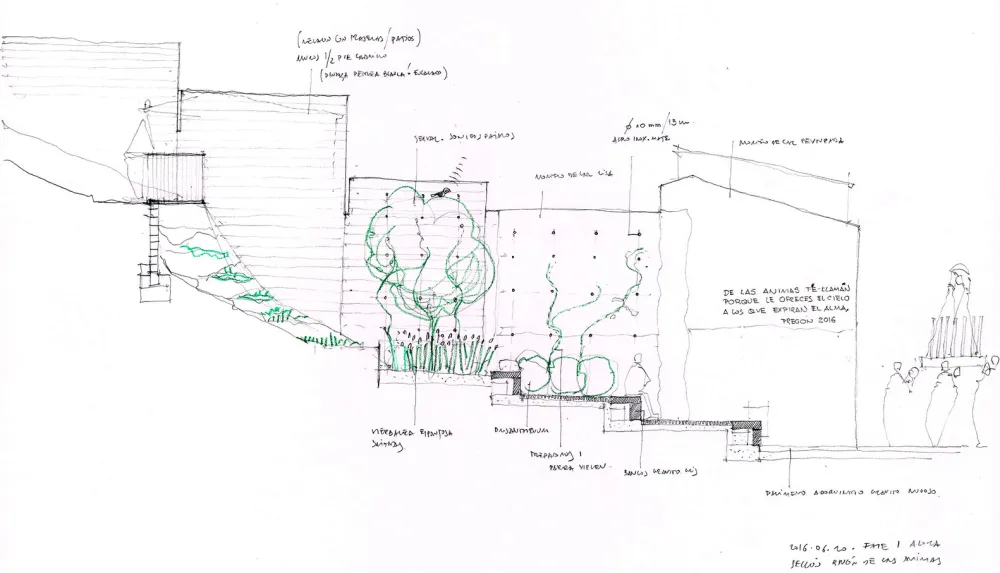 玛利亚与萨雷诺庭院 / WaterScales arquitectos