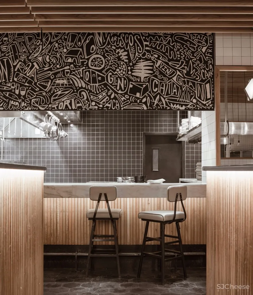 一个源自著名巴塞罗那市场的餐厅概念 | Razavi 首