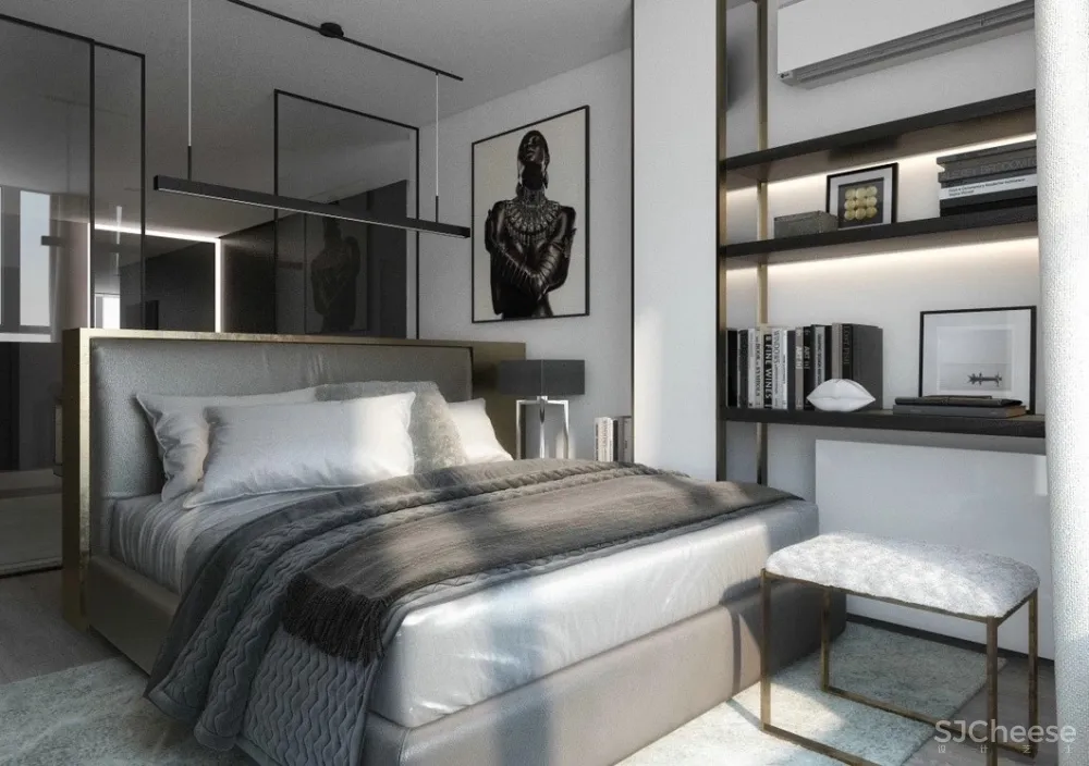 高级灰+红色,彰显个性的豪奢风范!