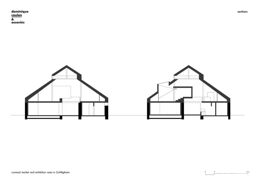 Schiltigheim室内集市和展览空间,法国 / Dominique Coulon & associés 首