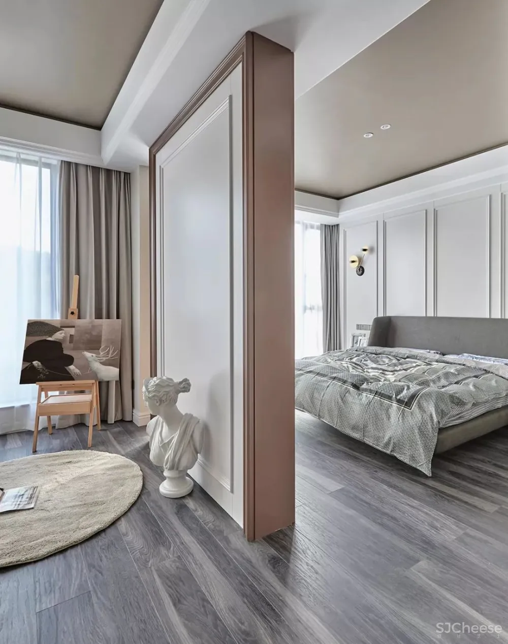 【叶永志新作】360㎡ 现代轻奢文艺家装设计方案 首