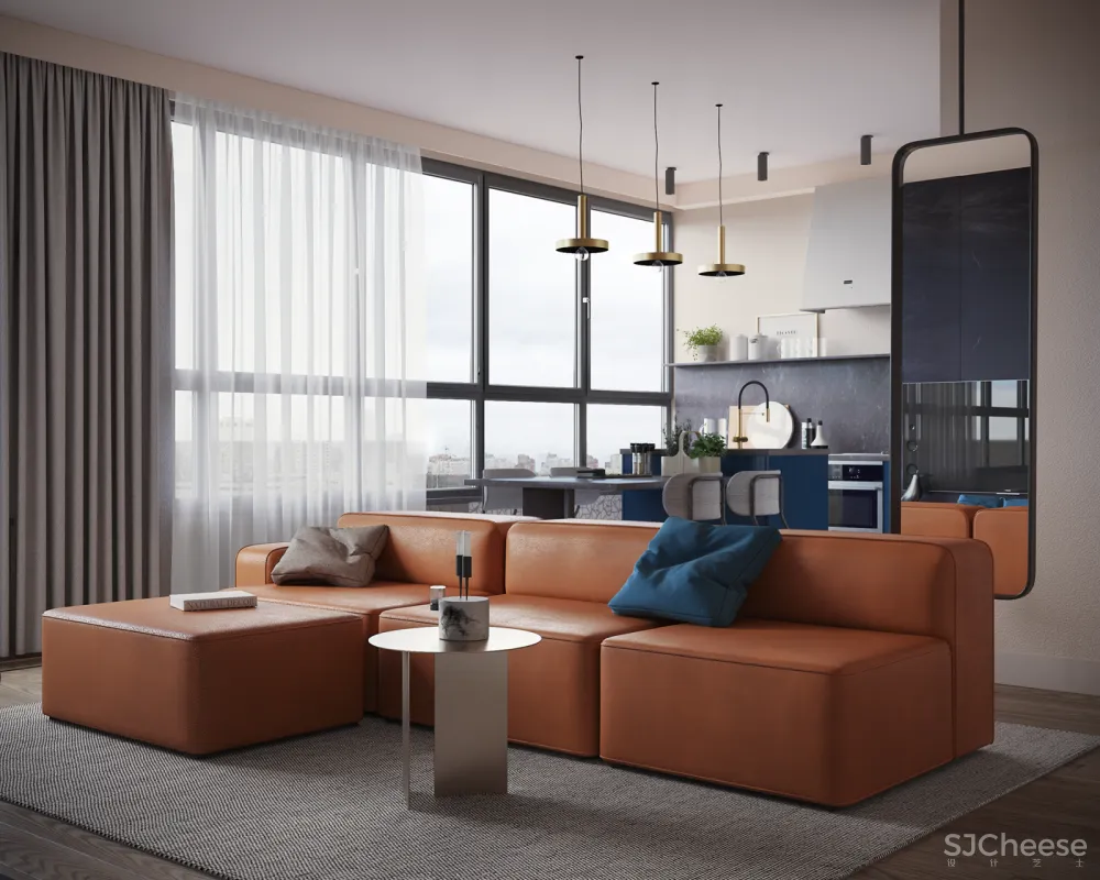 Friend·莫斯科公寓 Zrobym architects