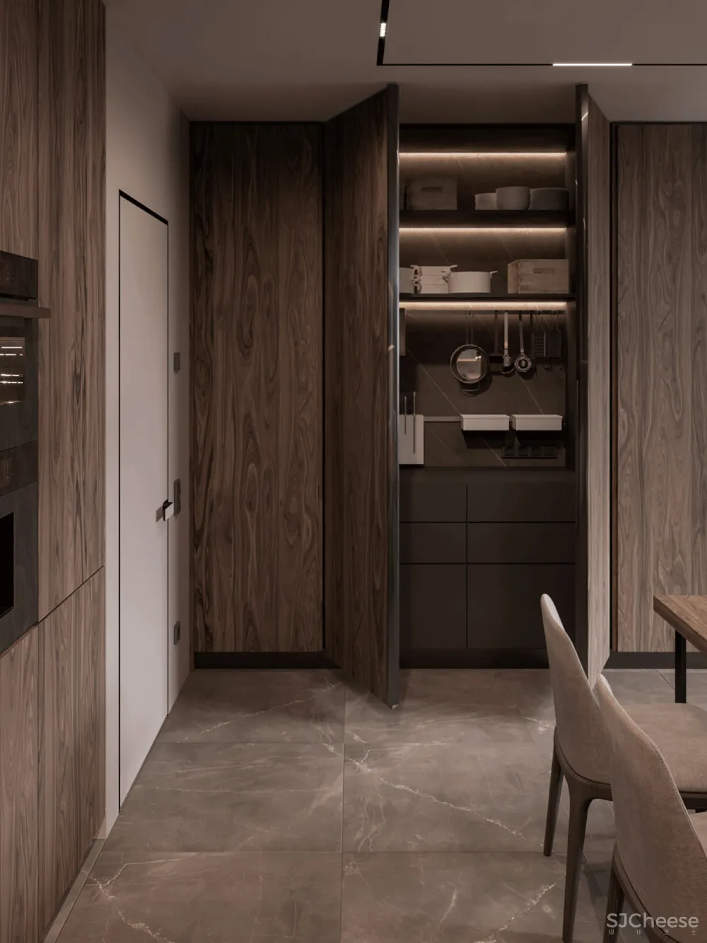 130 ㎡ 的四口之家，感受去繁化简之美！ 首