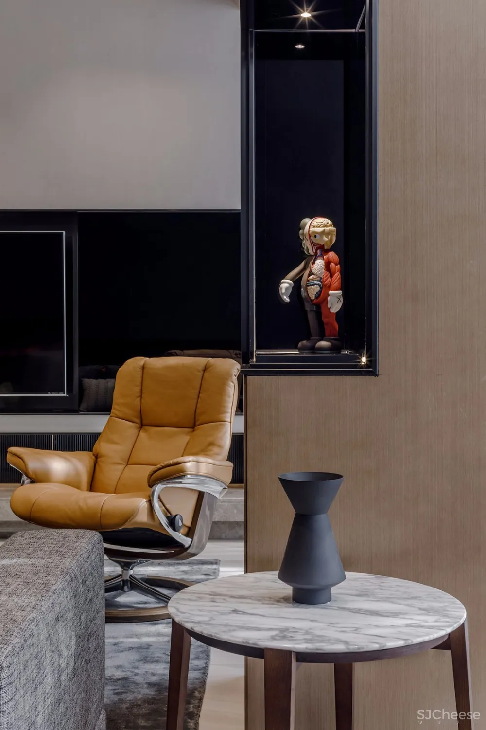 光影·Blues——350㎡南京颐和南园联排别墅