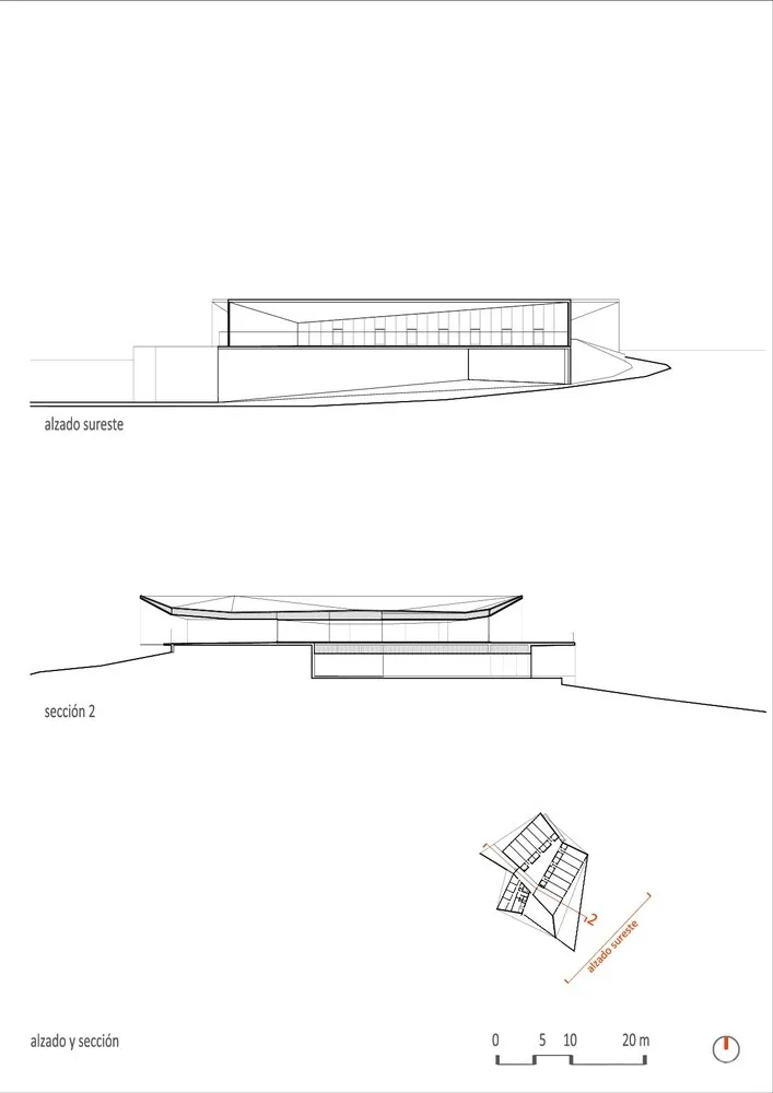 Taller Basico de Arquitectura | 空心岩石的结构建筑 首