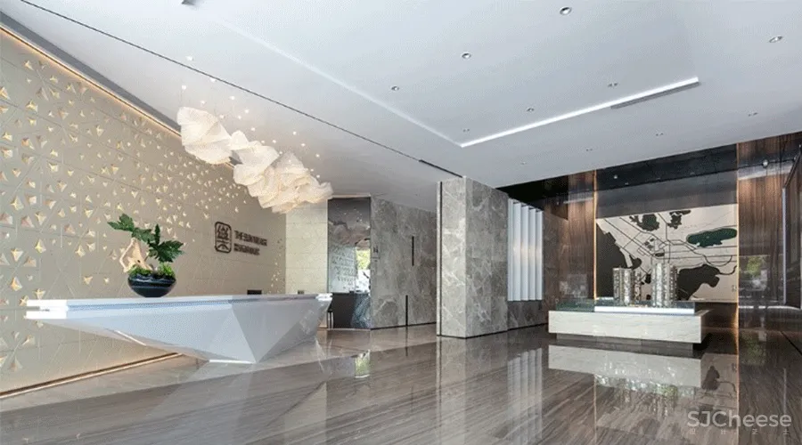 【觉度空间最新力作】以“林”为魂的营销中心 | 诗意栖居与纯粹抽象