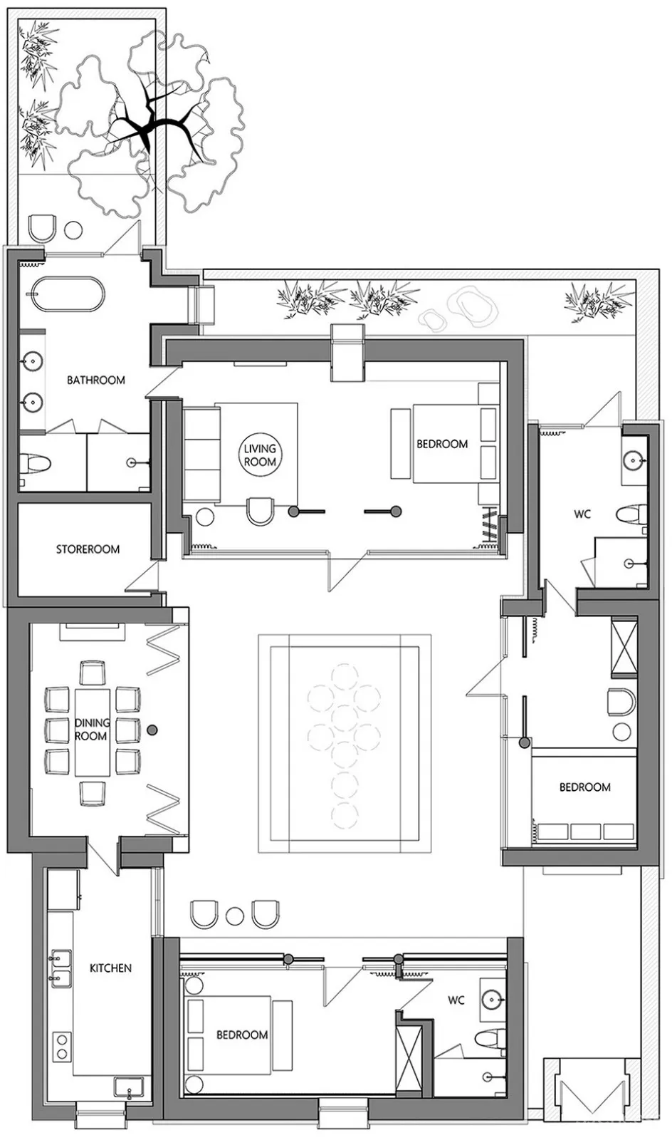 白虎头村老宅改造 / 无隐建筑空间