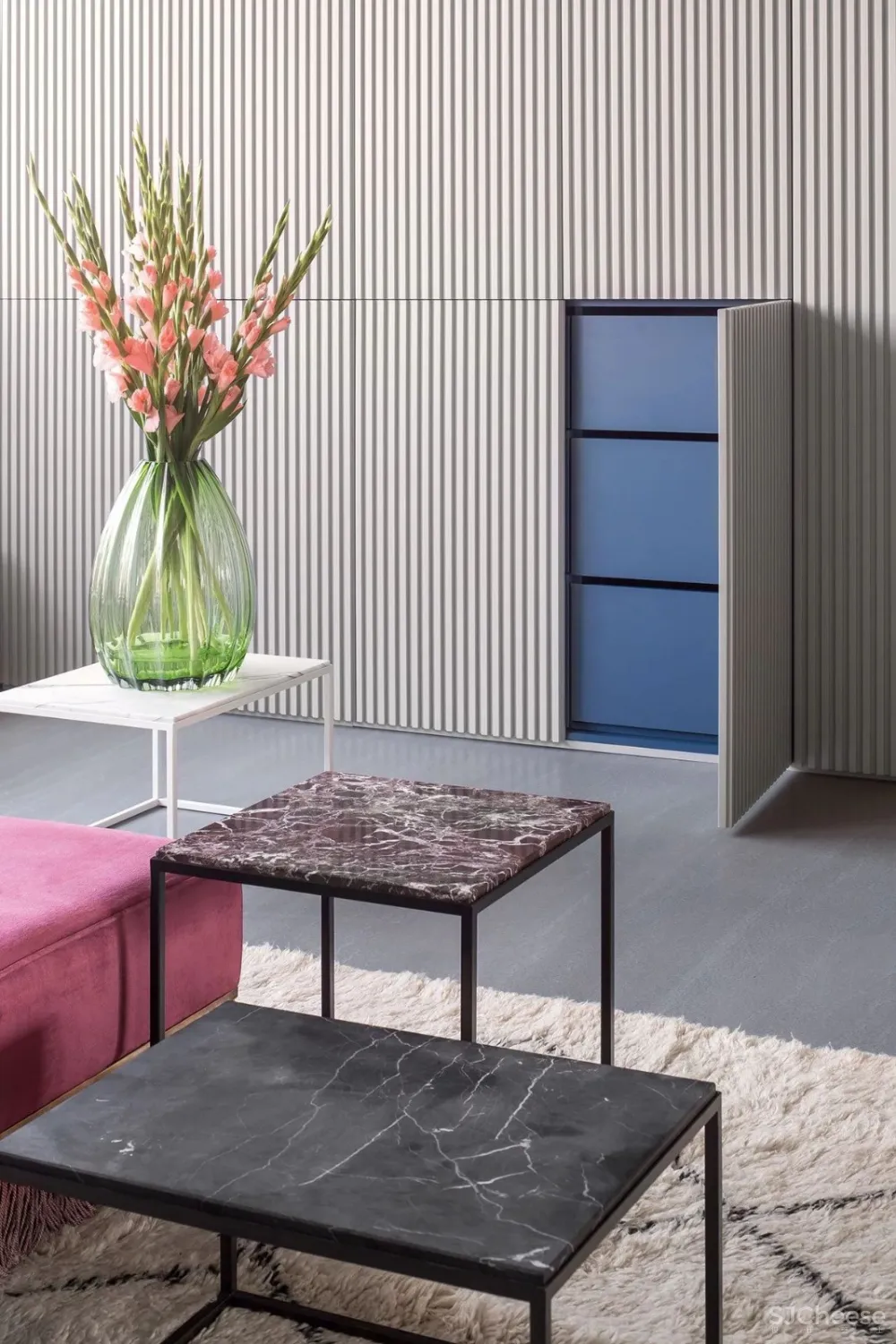 80㎡顶层LOFT，糖果色美出摩登气质