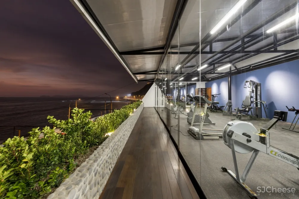 Pacífico Sur Club Nikolas Briceño arquitecto