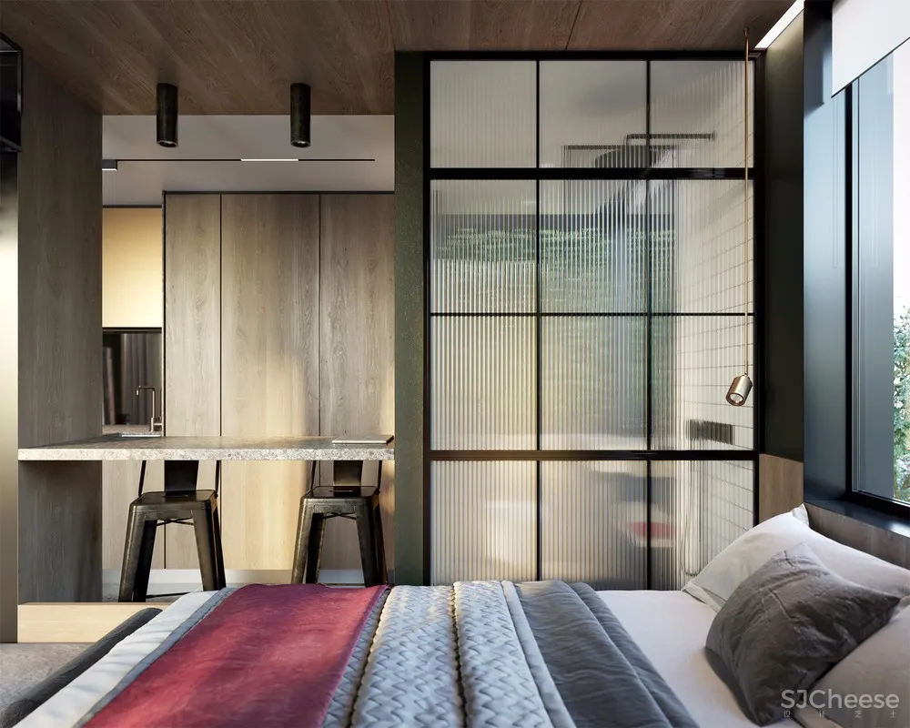 墨尔本25.7m²极致小户型公寓 | Denis Svirid 首