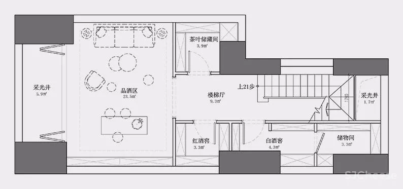 550㎡私宅设计 | 简单、纯粹、干净，演绎极致的生活格调 首