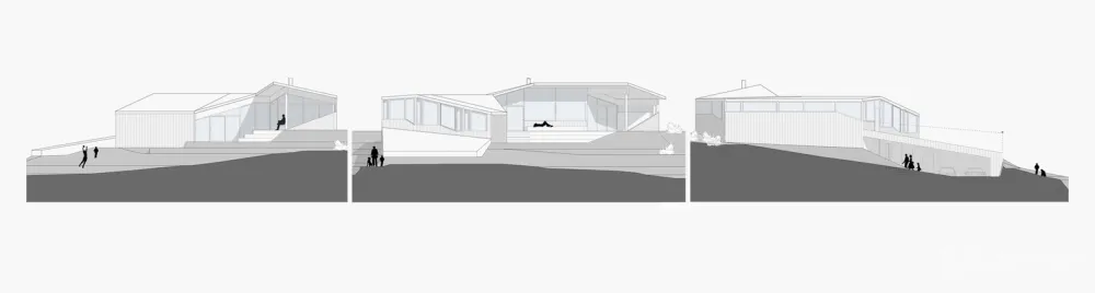 挪威L形雪地小屋 / Helen & Hard architects