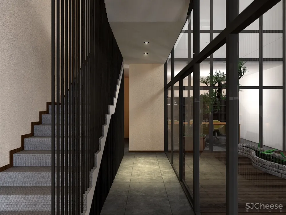 新中式茶居会所设计 叶平设计作品