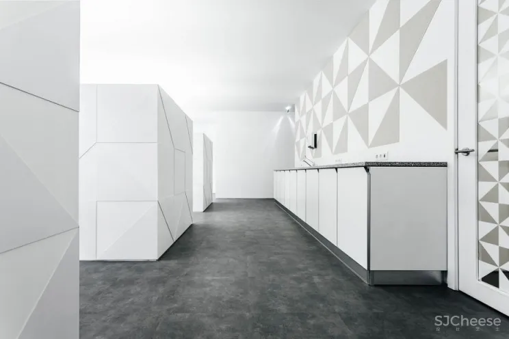 波尔图几何元素牙科诊所 Ren Pepe Arquitetos