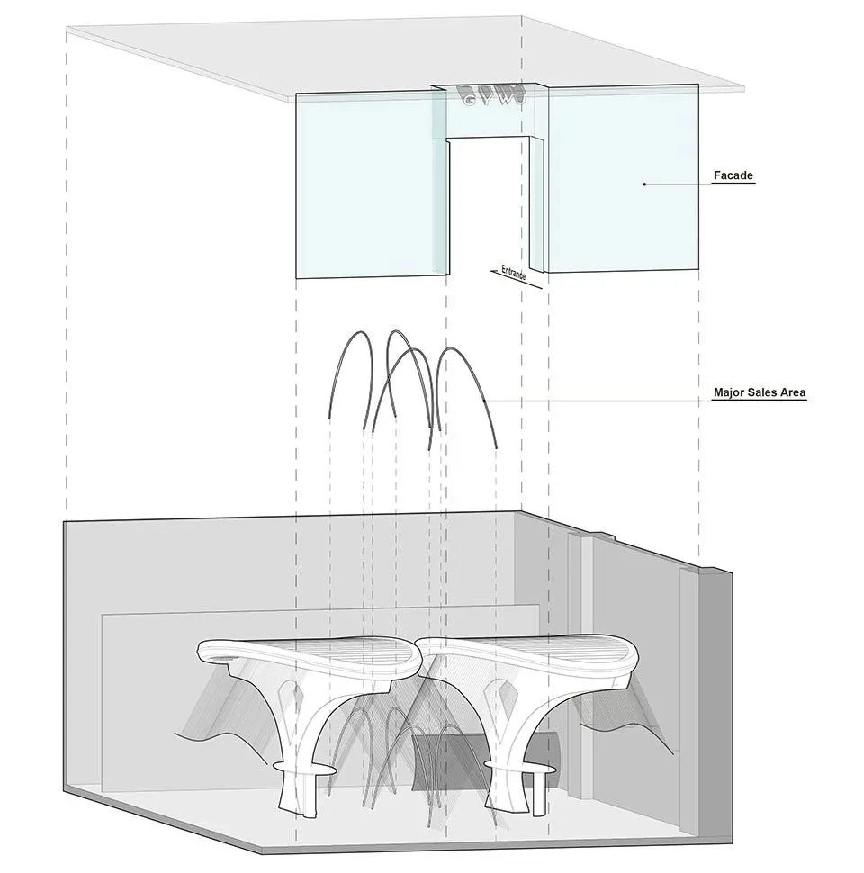 高级灰打造的商业空间,震撼灵魂的美