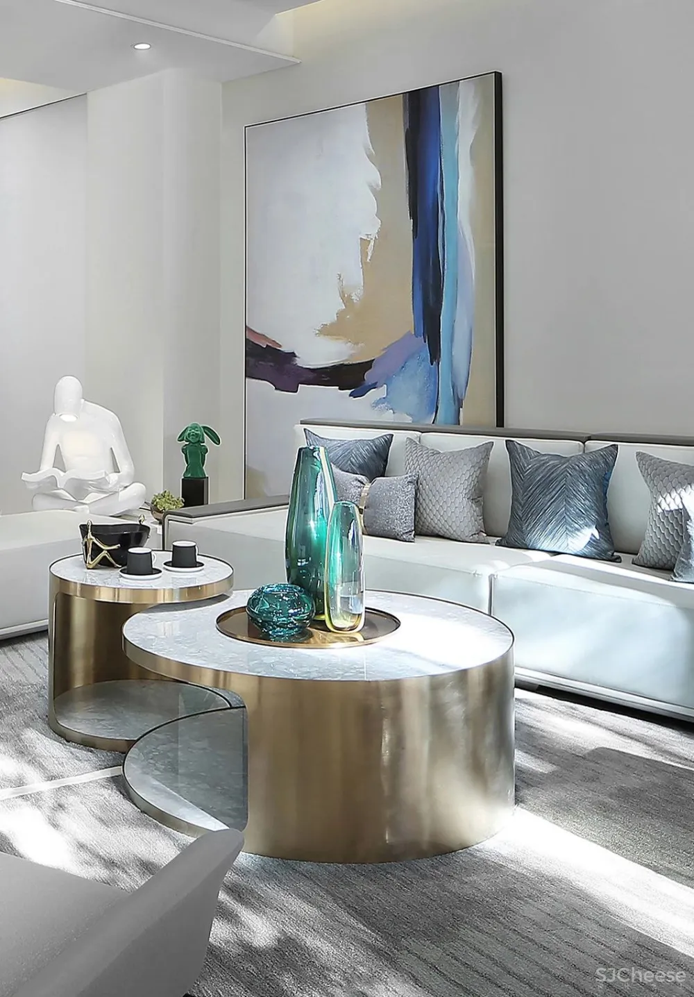 530m²联排别墅,简奢生活刚刚好! 首