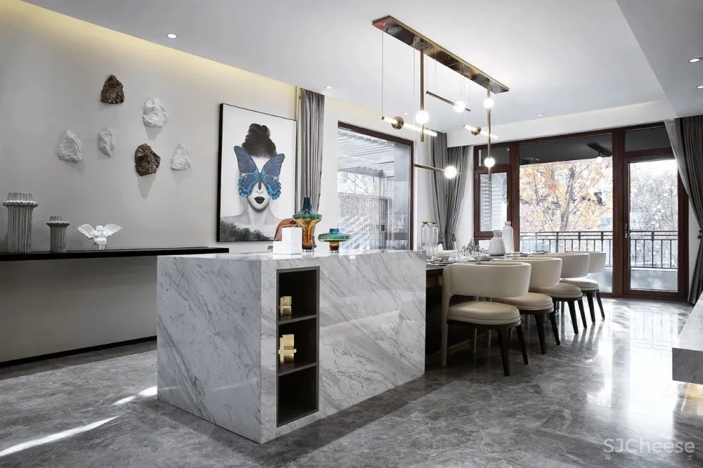 530m²联排别墅,简奢生活刚刚好! 首