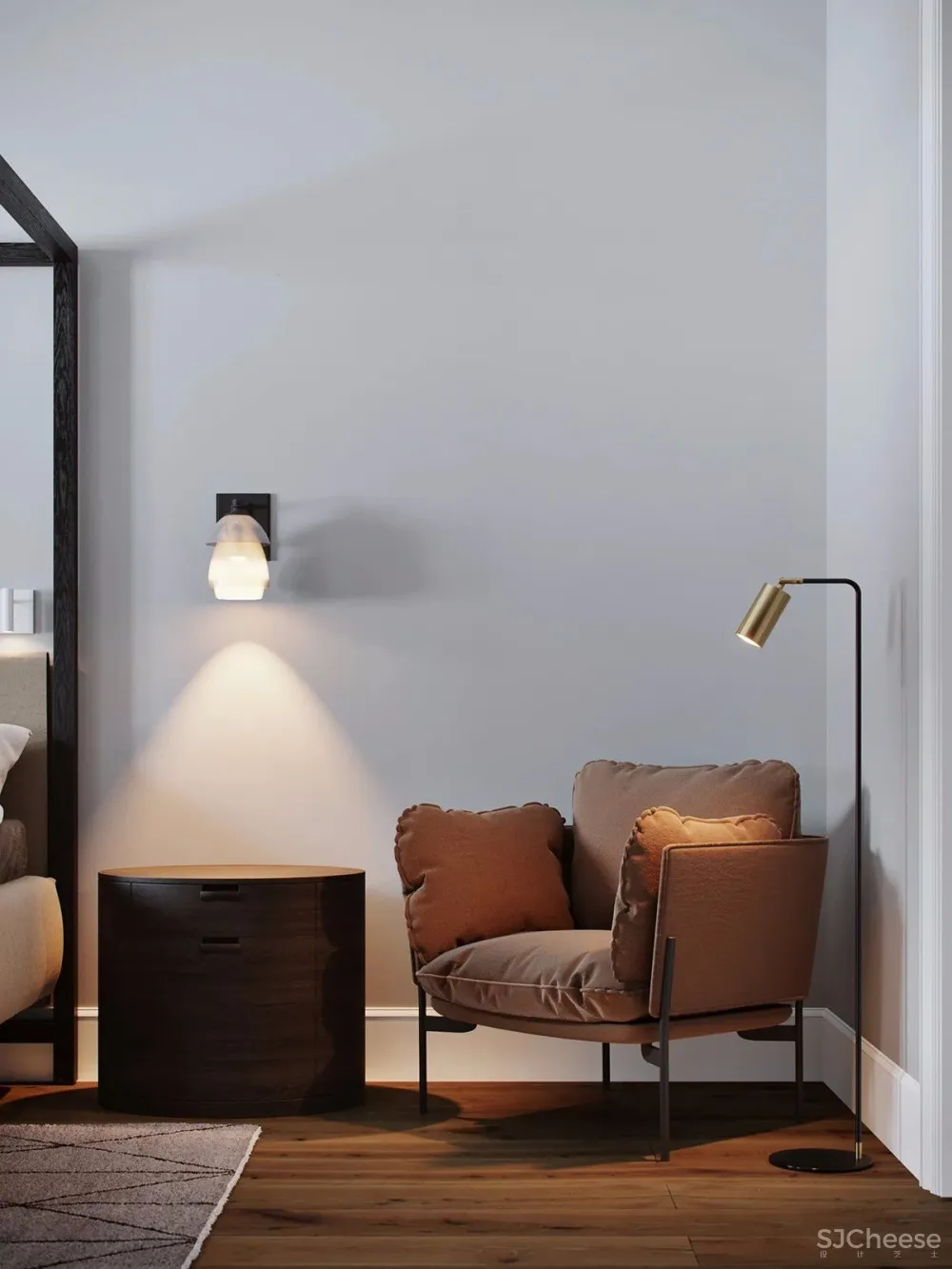 130㎡ 现代简约设计，这样布局空间大一倍 首