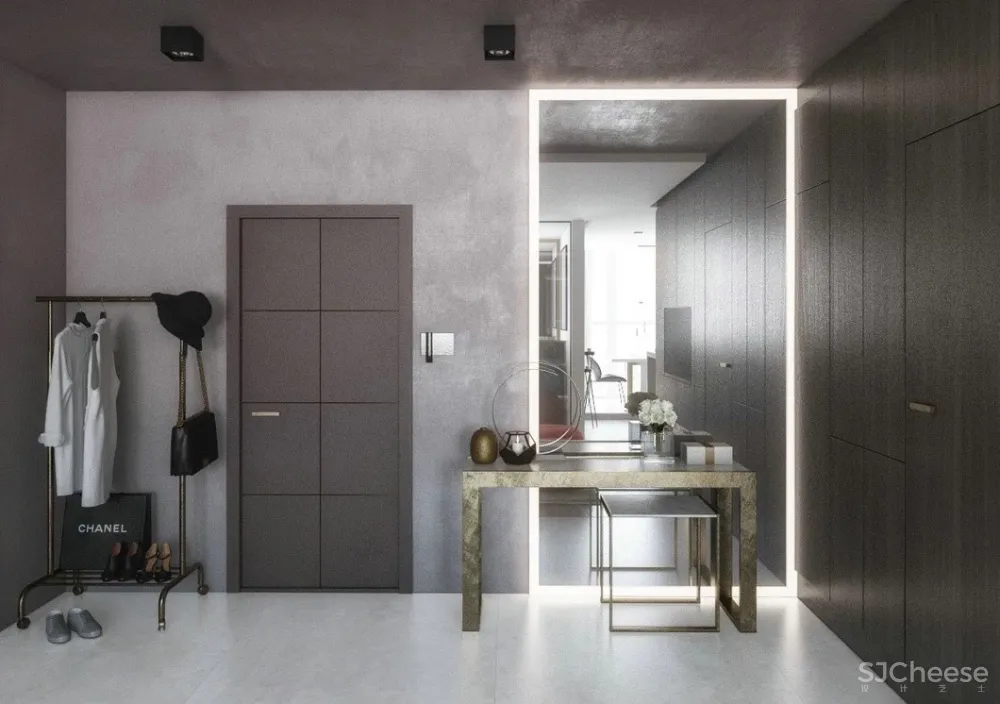 高级灰+红色,彰显个性的豪奢风范!