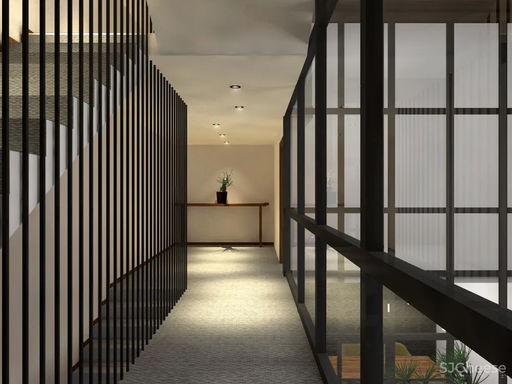 新中式茶居会所设计 叶平设计作品