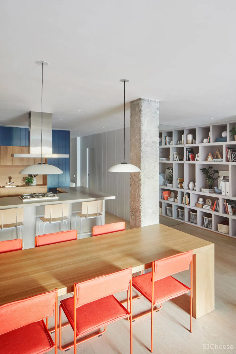 巴塞罗那·色彩跃动公寓 Estudio Miriam Barrio