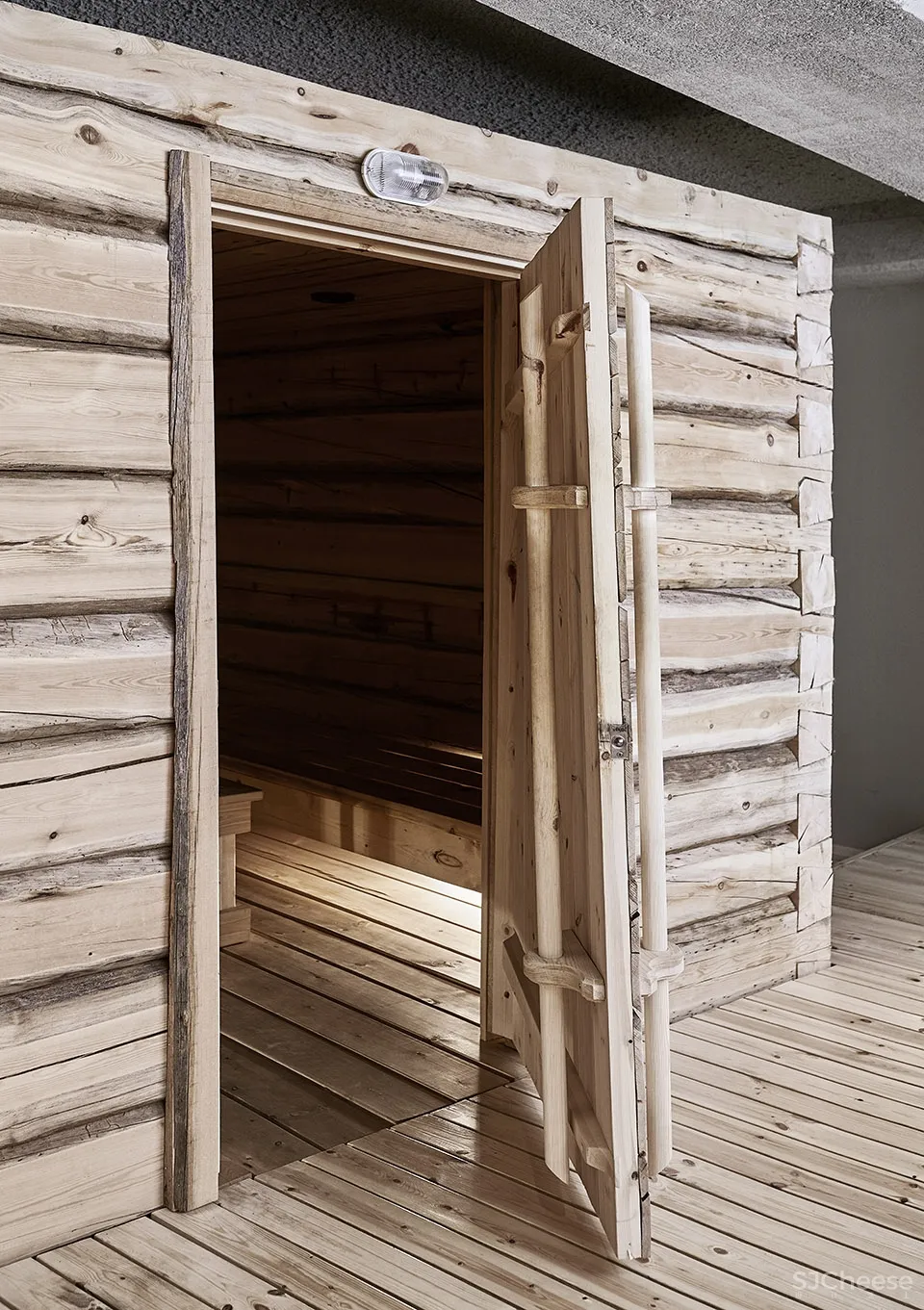 城市中的起居室,芬兰Tullin桑拿房 Puisto Architects