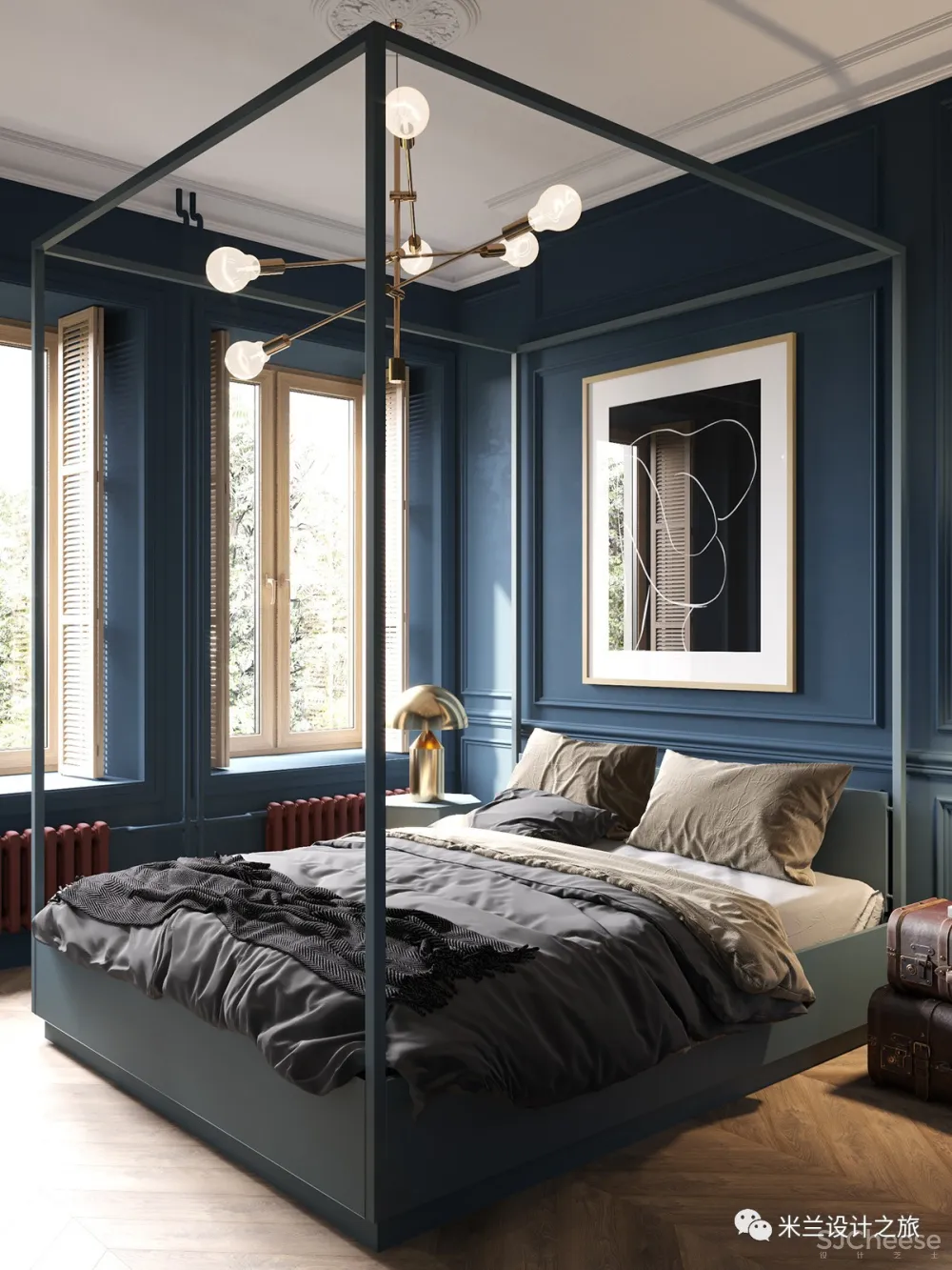 一套74m²莫兰迪配色的住宅,非凡气质的至臻格调!