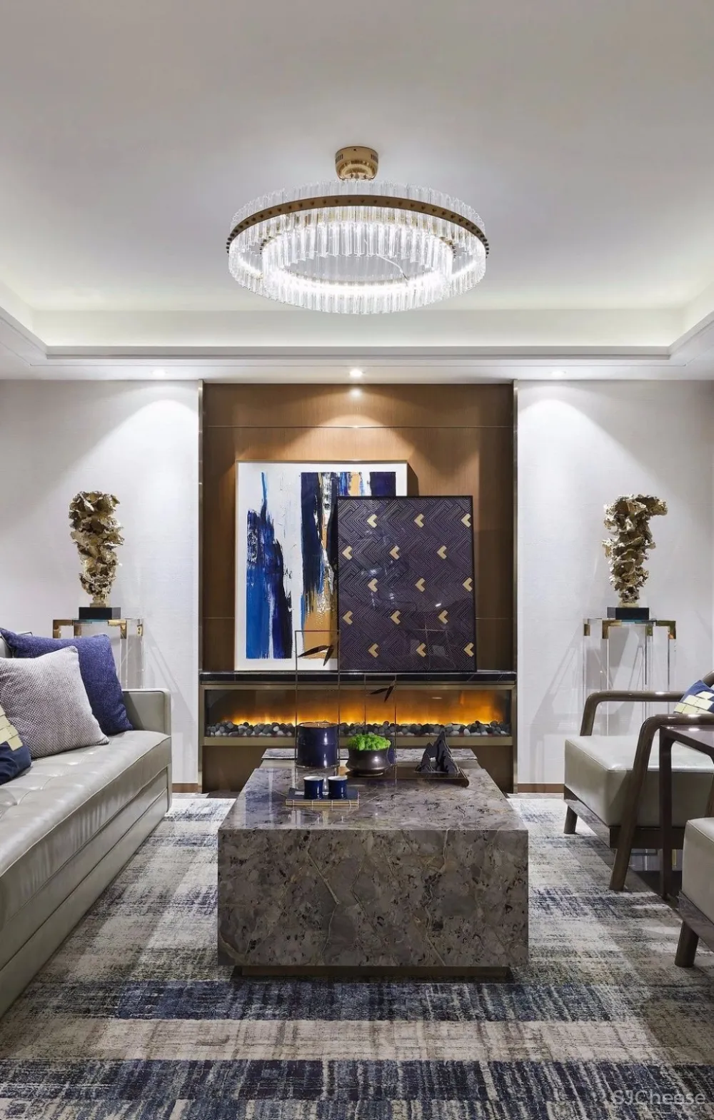 273㎡新中式别墅/竟然可以这么美