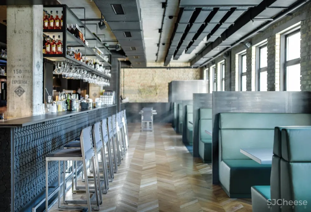 380㎡基辅的墨西哥汉堡店 | Slava Balbek 首