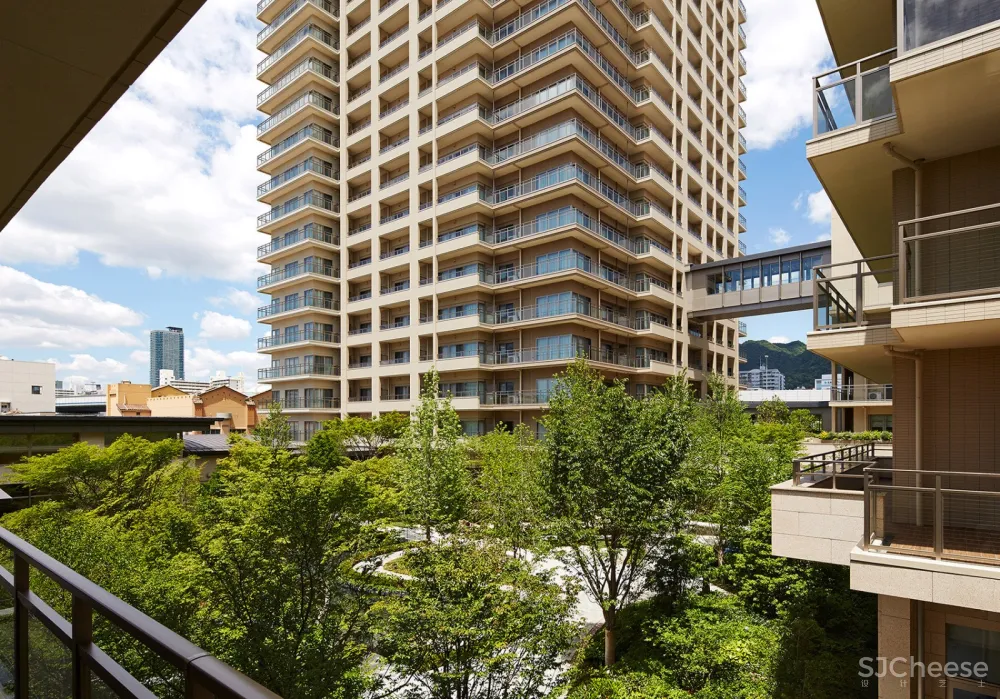 神户太阳城公寓大楼，日本 / Richard Beard Architects 首