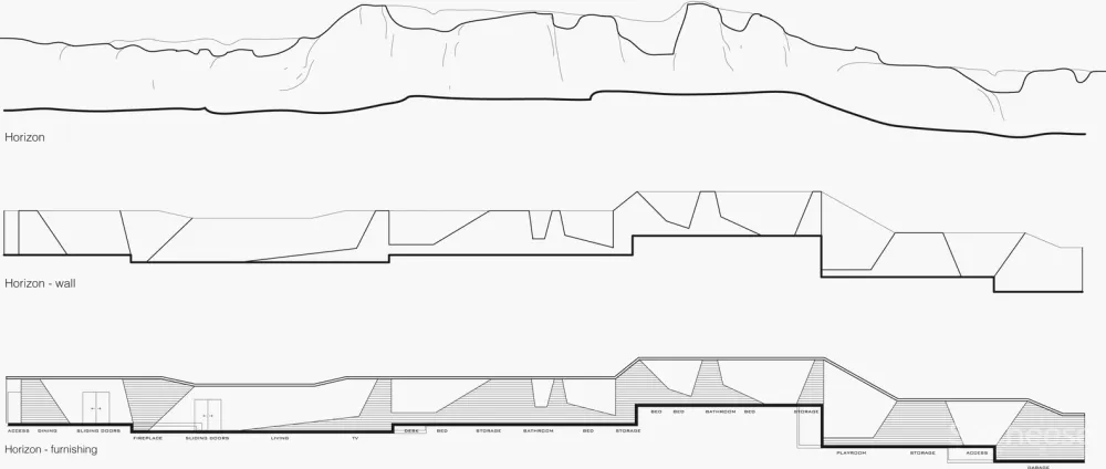 挪威L形雪地小屋 / Helen & Hard architects