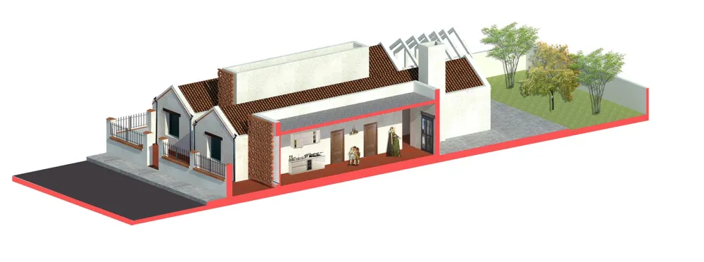 OOIIO Arquitectura | 西班牙传统小屋 Cottage in Las Herencias 首