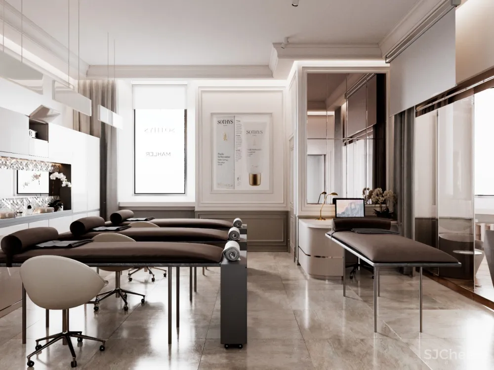 Simone MAHLER 立陶宛美容沙龙 Soffit Interiors