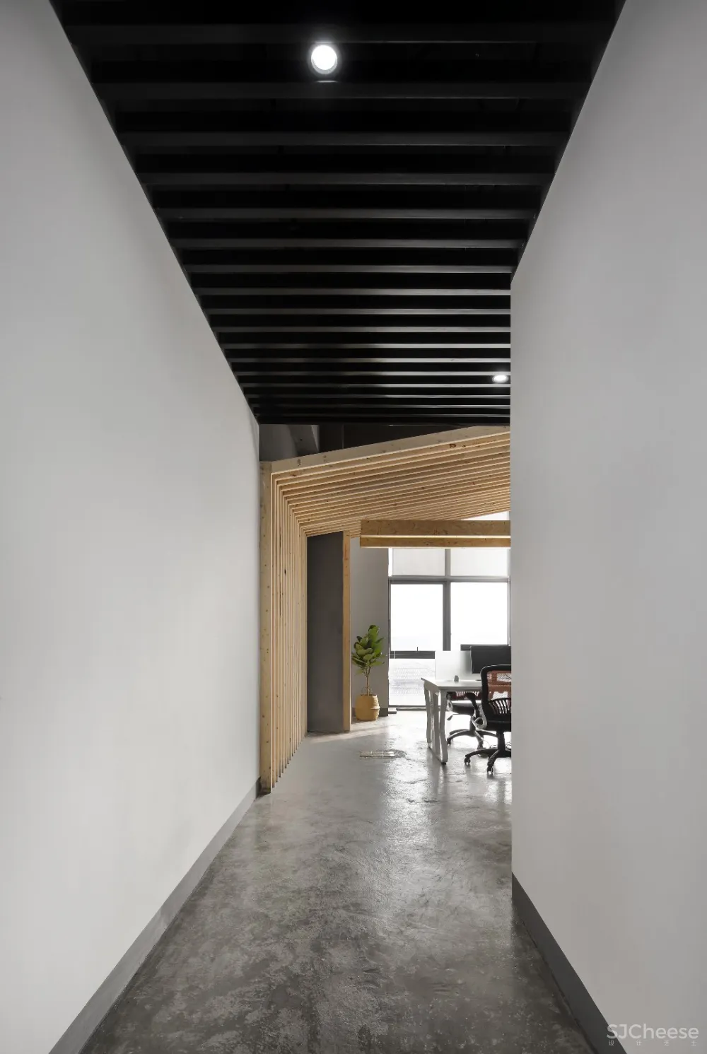 木头房子和弧形盒子 | 尤格设计 首