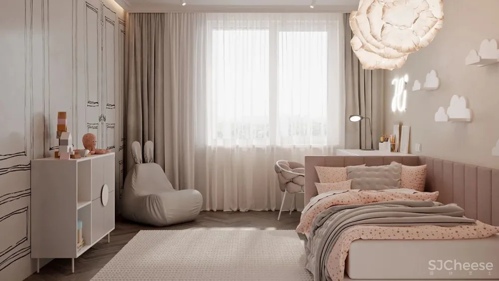 130 ㎡ 的四口之家，感受去繁化简之美！ 首