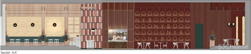 New York Burger餐厅，纽约 / Proyecto Singular 首