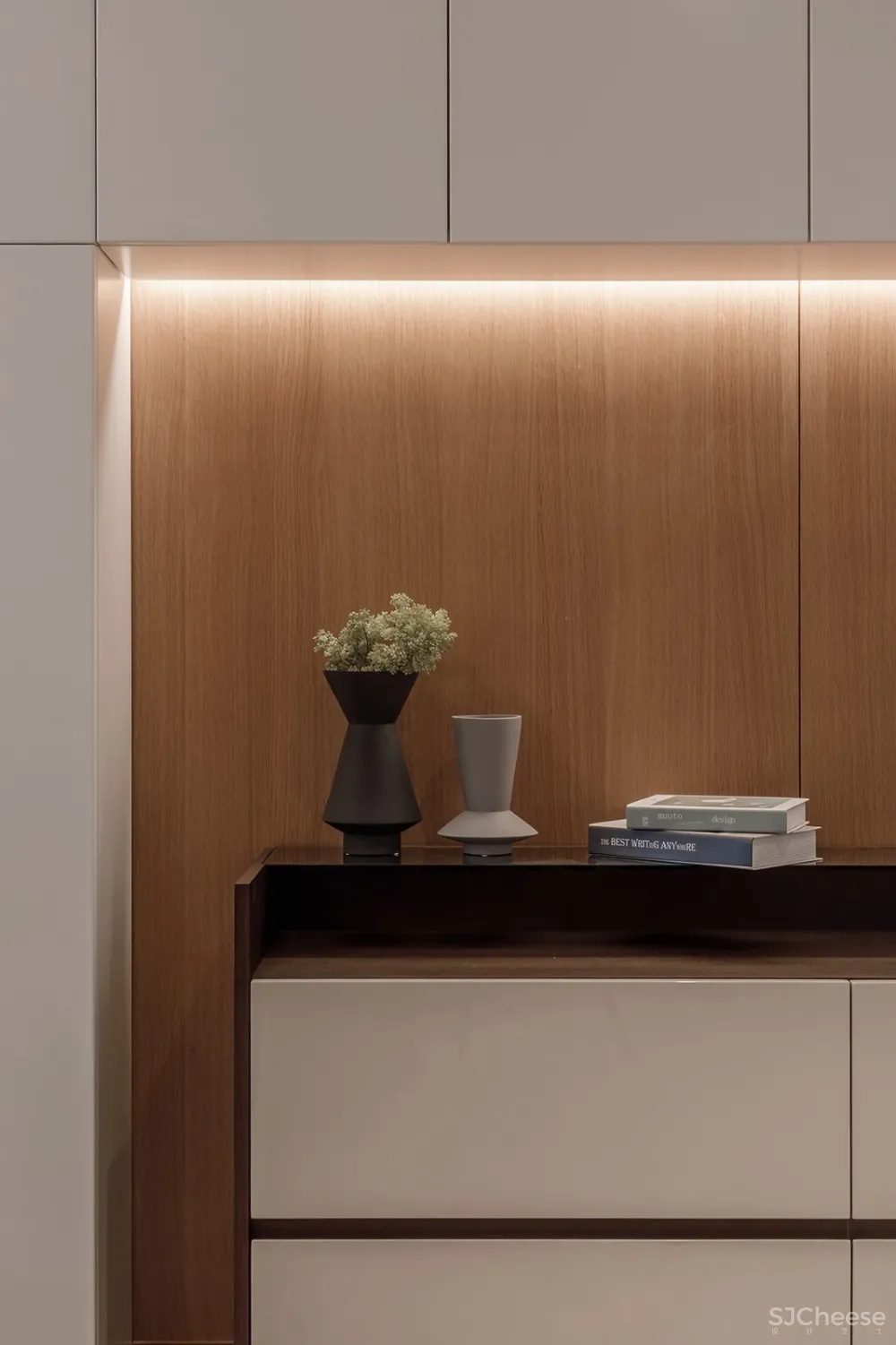 350M²联排别墅具高质感和舒适感的生活空间，体现了一种“平静的奢华”