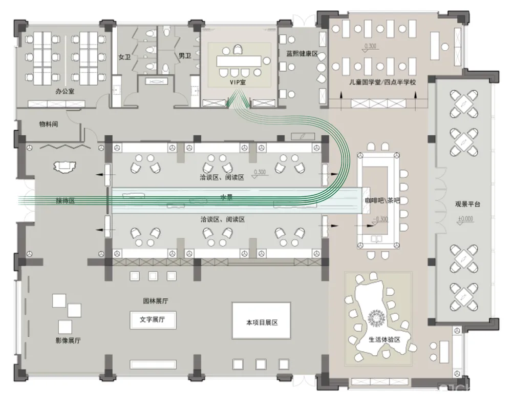 700㎡以古典园林为灵感，现代设计手法打造的生活体验馆 ZSD卓时设计