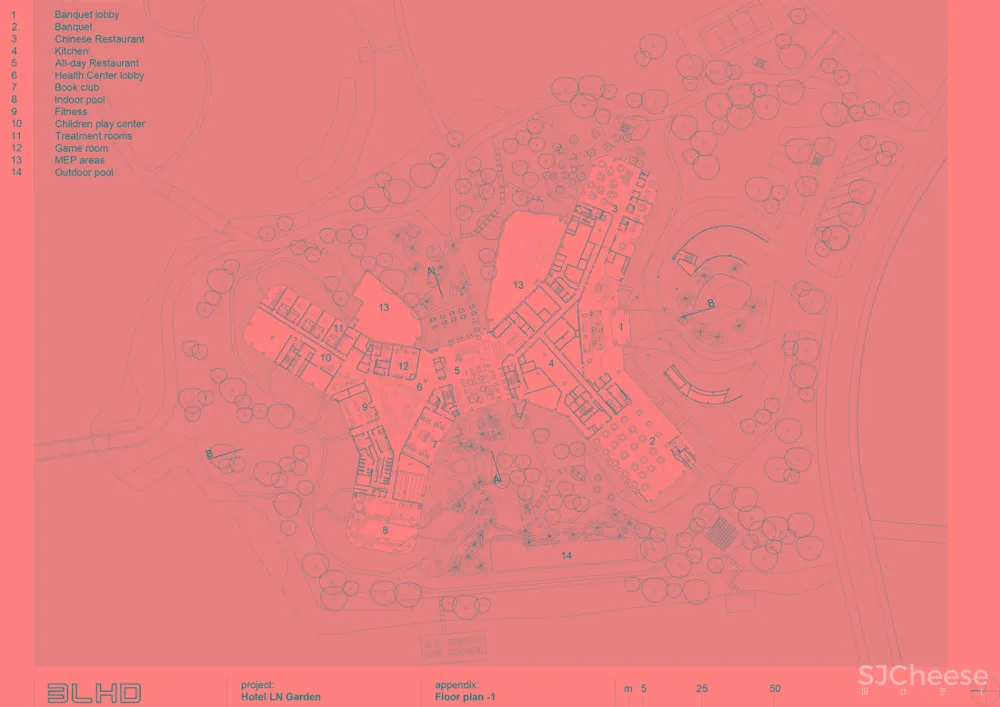 广州南沙花园酒店 / 3LHD