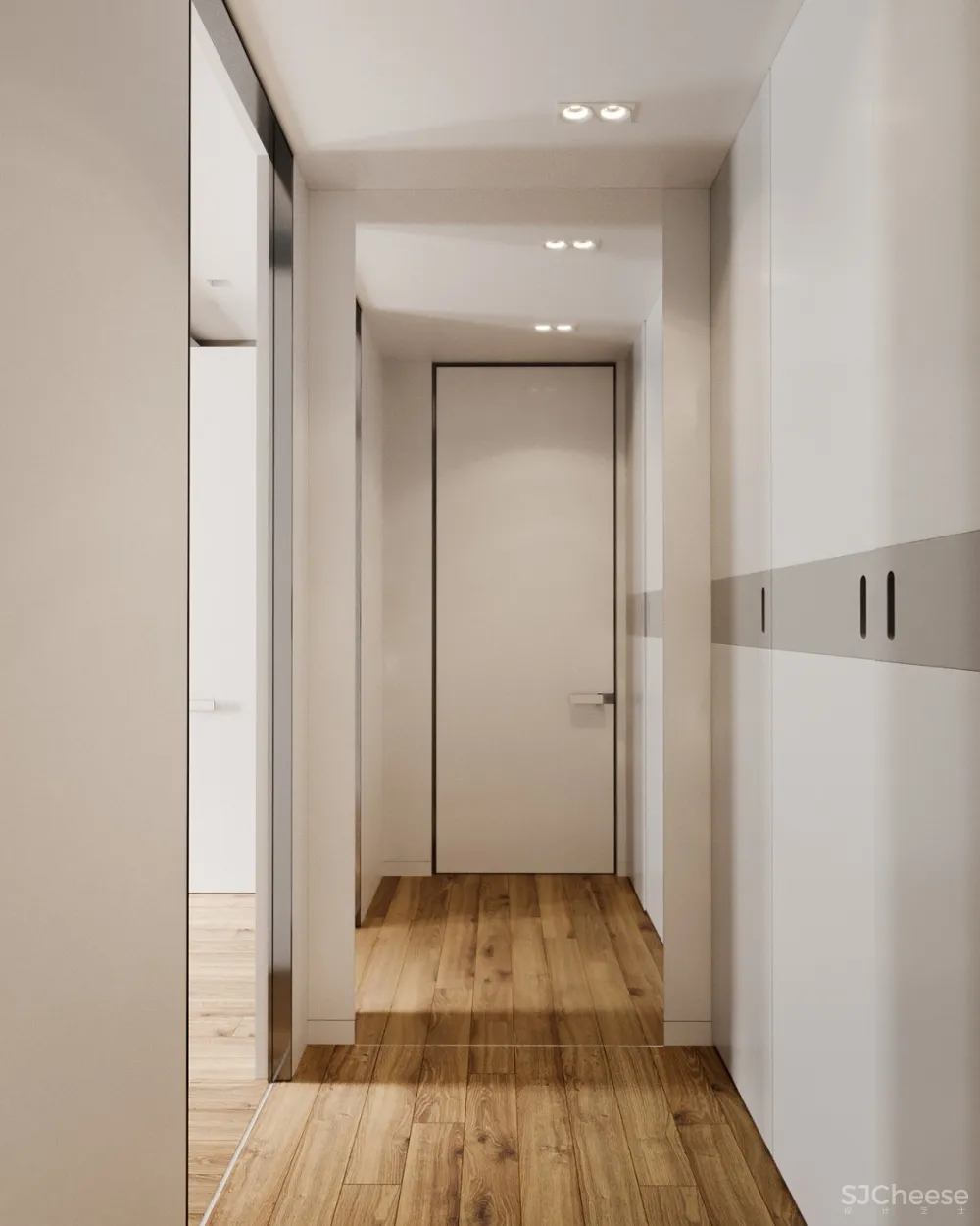 “灰度”简约风格公寓 Vizline Studio