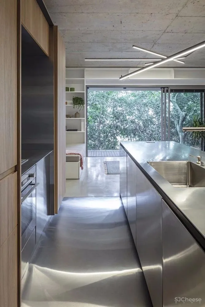 110㎡ 一室两厅，厨房、客厅还能这样设计