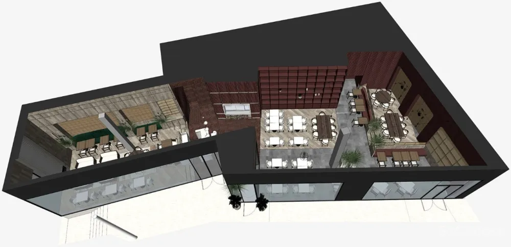 【餐饮设计】New York Burger餐厅,纽约 / Proyecto Singular