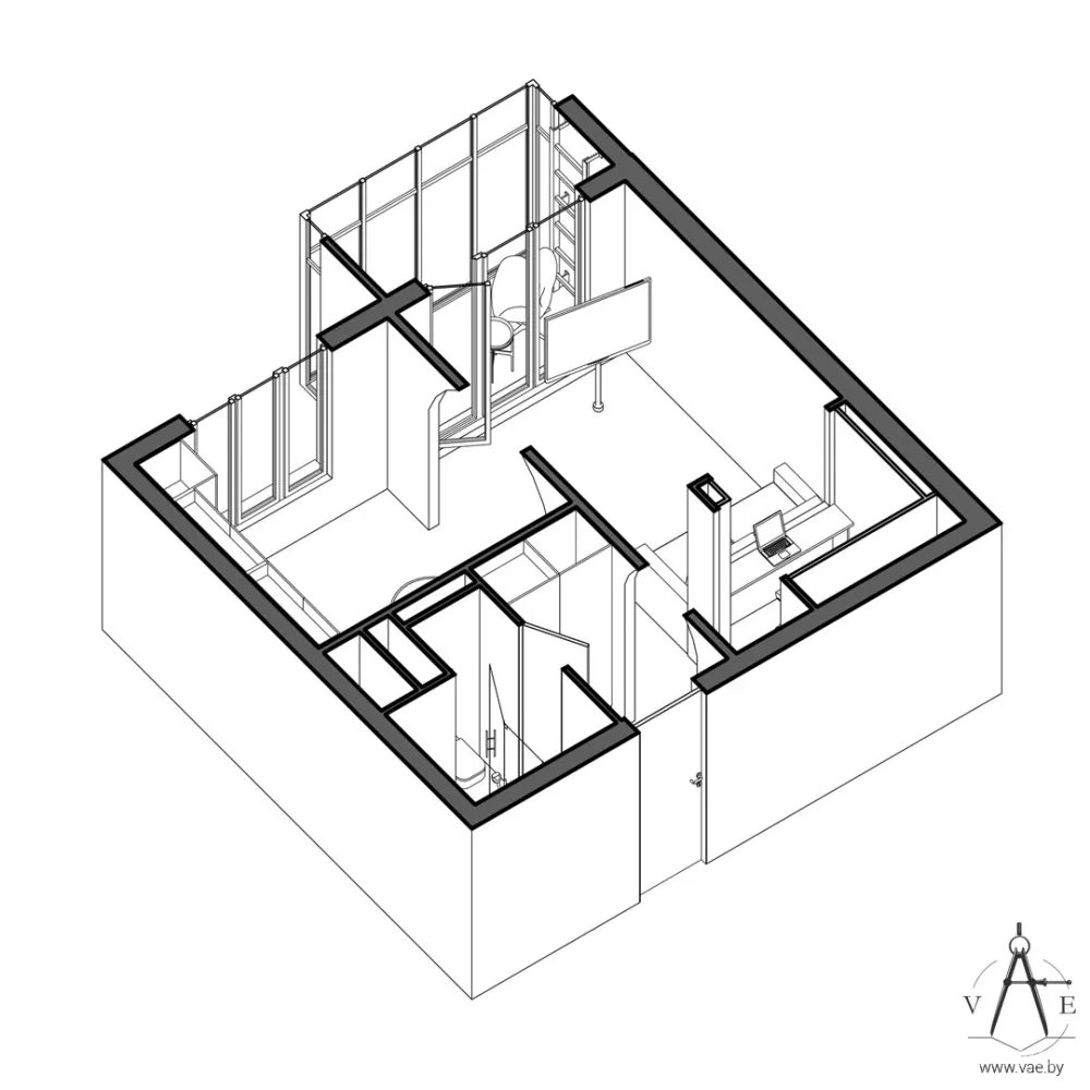 明斯克经典格调公寓 | VAE设计