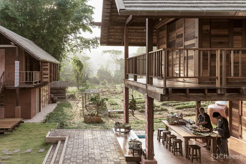 AHSA农场民宿，泰国 / Creative Crews Ltd.