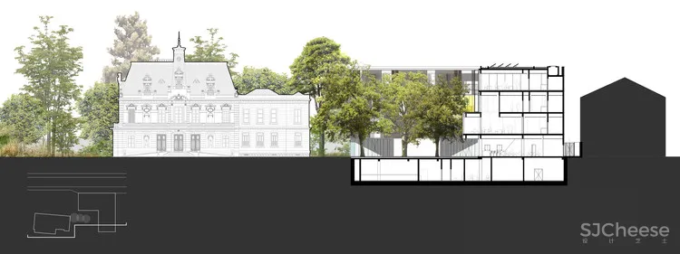 百年历史氛围中的亮黄色空间 Casa Firjan Atelier77